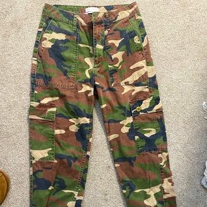 Urban outfitters camo cargo pants